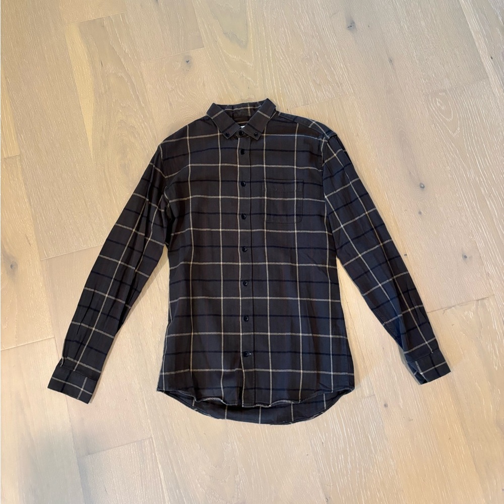 Frank & Oak Plaid Button Down Shirt